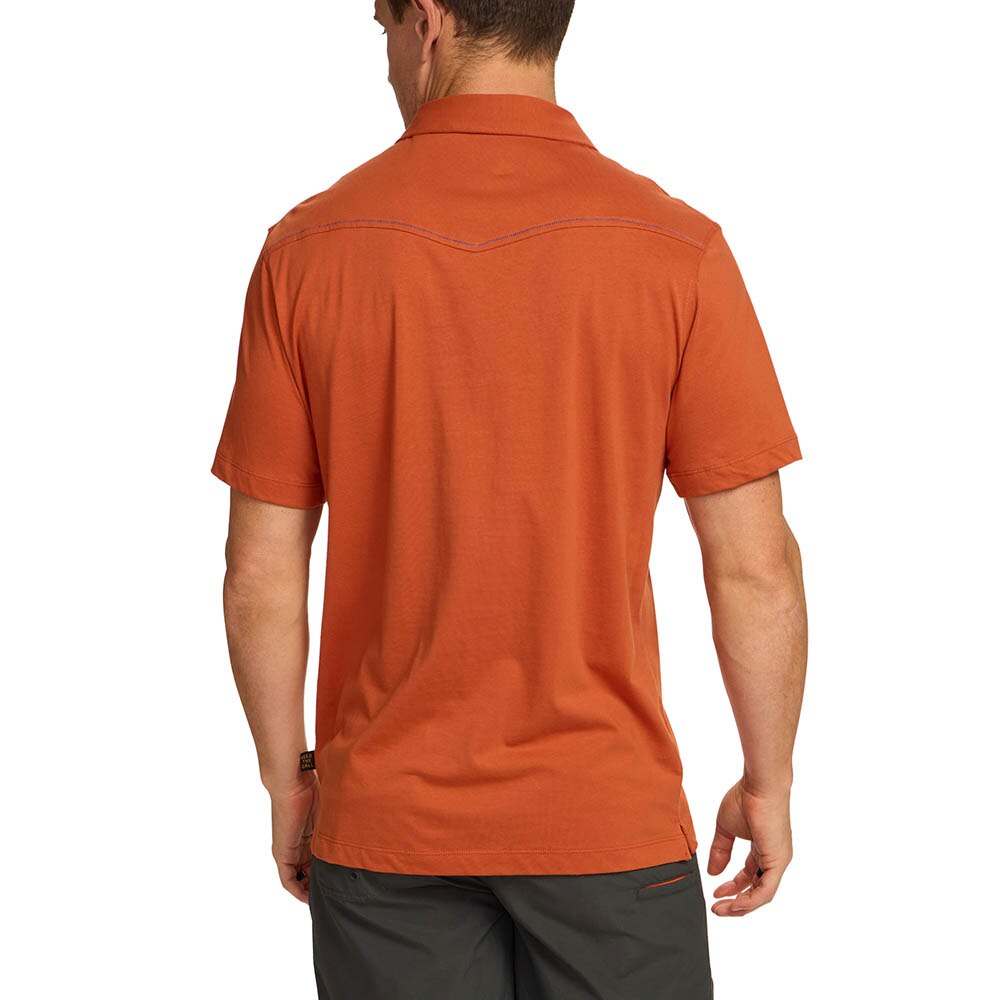 Howler Ranchero Polo Shirt Men's in Oxidized Clay